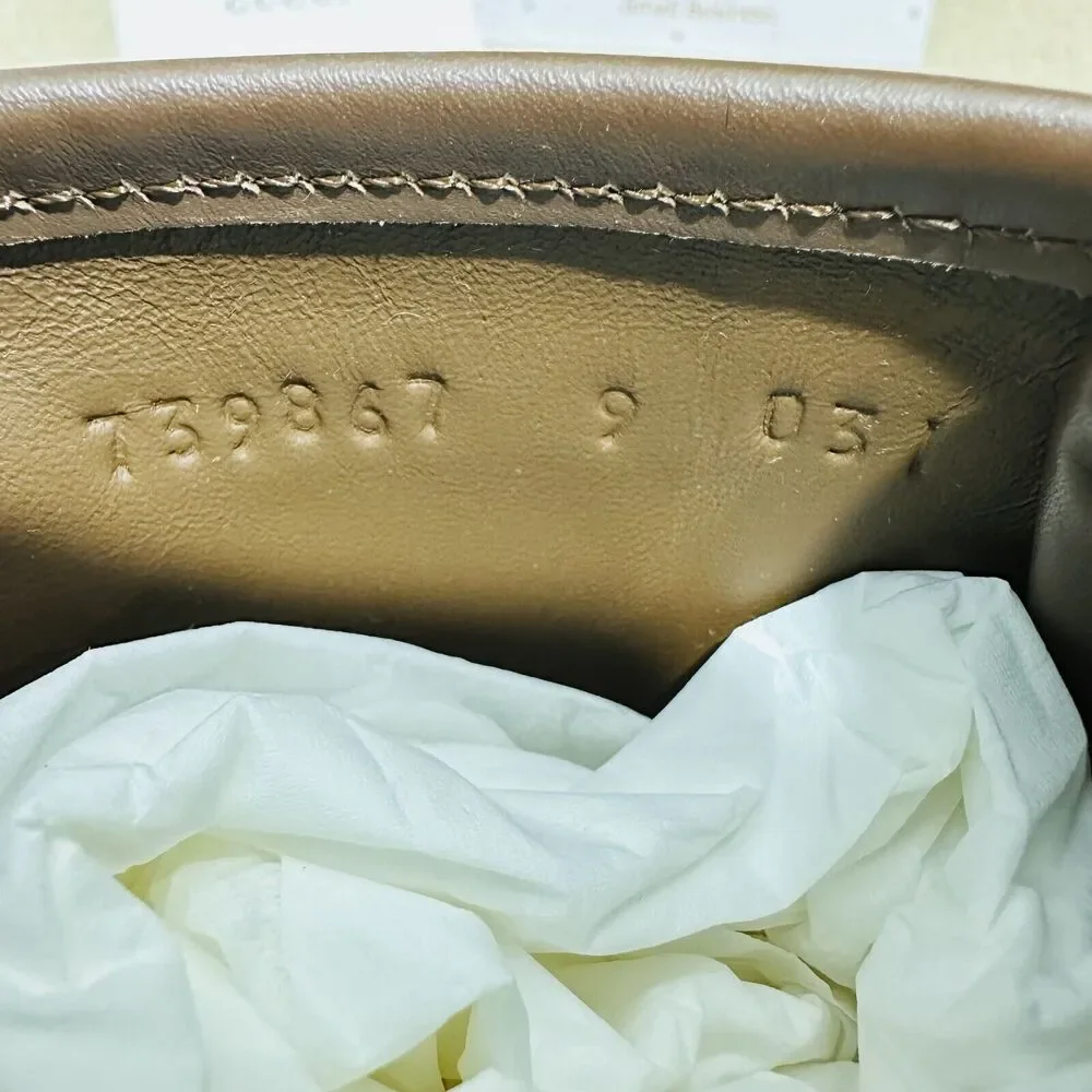 NIB Gucci GG Lace-Up Boots 9 US 9.5 Brown Leather Yellow Insert Side Zip $1600 - Picture 11 of 16